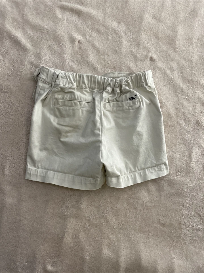 Vineyard Vines Girls Khaki Skort size 7 with pockets and adjustable waistband - Image 3 of 4