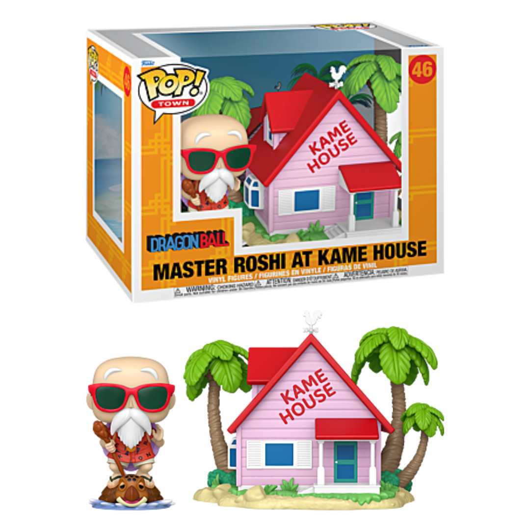 Funko POP Roshi & Kame House #46 - Dragon Ball - Figurine Vinyle
