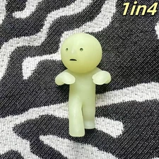 Smiski Series 4 - Smiski Sneaking - Authentic Designer Luminous doll