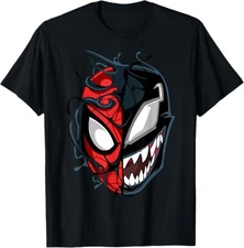 Disney Marvel Spider-Man Maximum Venom Spider-Man Big Face T-Shirt