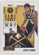 2018-19 Panini Contenders Game Ticket Blue 18/49 Isaiah Thomas #36 0v0