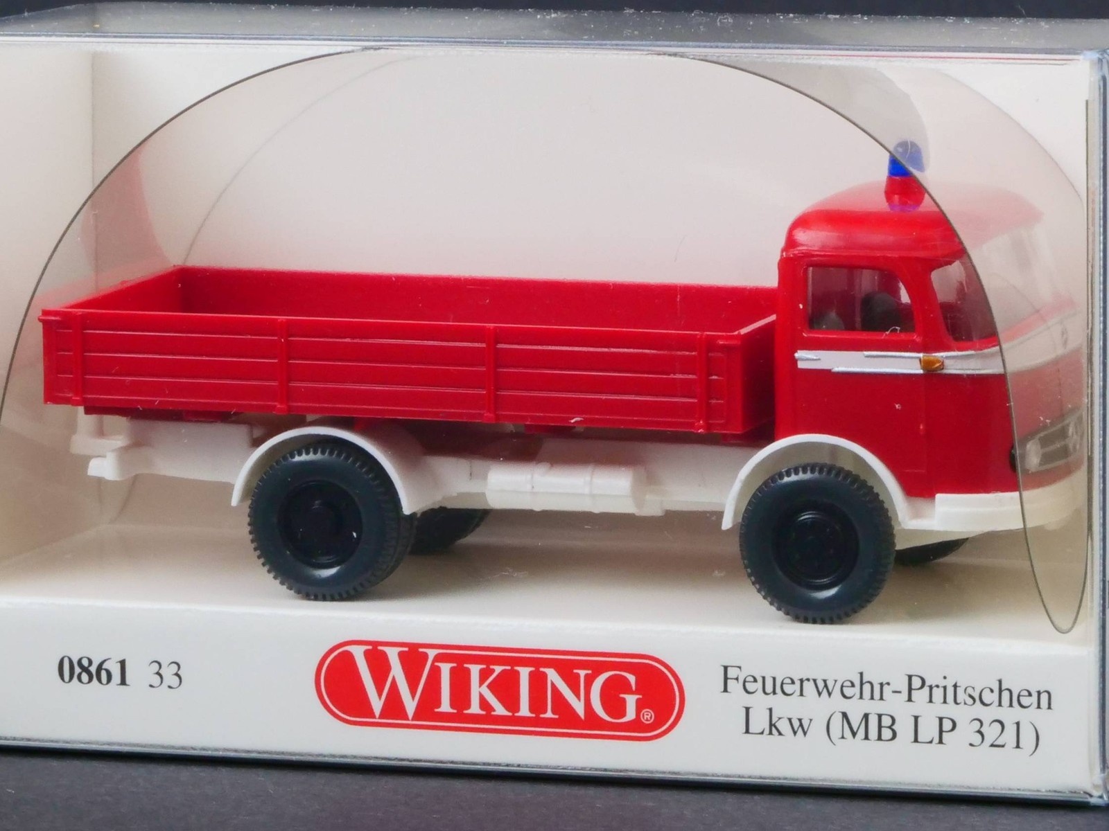 Wiking 086133 MB LP 321 Box Truck Fire Truck 1:87 Mint! OVP 1706-30-84