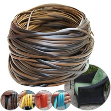 60m Plastic Synthetic Rattan Kit Patio Furniture Chair Table Repair Material NEW