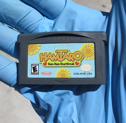 Hamtaro Ham Ham Heartbreak (Nintendo GameBoy Advance GBA) 100% Authentic & Saves