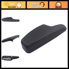 Front Driver Side Door Panel Trim Armrest - Black Leather For Chrysler 300 Dodg