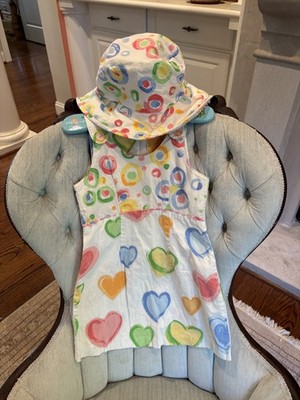 Vintage Chicken Noodle San Francisco Dress and Hat Size 4