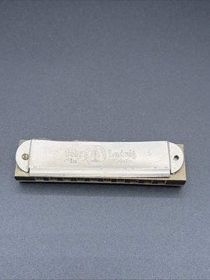 Richter Silver Reeds Gebr. Ludwig Zwota Harmonica E - Read