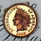 * 1868 * PRISTINE++ GEM PROOF INDIAN HEAD PENNY * FROM ORIGINAL COLLECTION