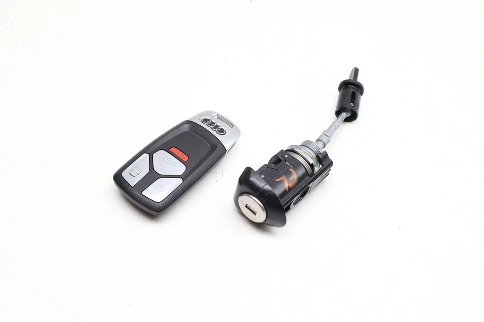 2018-2024 AUDI A4 QUATTRO 2.0L - LOCK Switch / Cylinder SET W/ KEY 8W0898374BN - Image 2 of 4