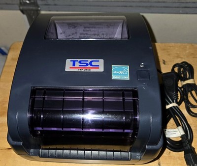 TSC TTP-245C Thermal Transfer Label Barcode Printer w Par/Serial/USB & Ethernet