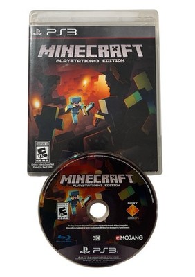 Minecraft PlayStation 3 Edition (Sony PlayStation 3, 2014) PS3 Case Disc Tested
