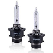 Piaa Hid Headlight Bulbs 6000k Direct Replacement 3000lm D4s 12v Vehicle