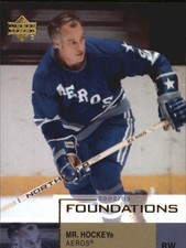 2002-03 UD Foundations #38 Gordie Howe - HKY