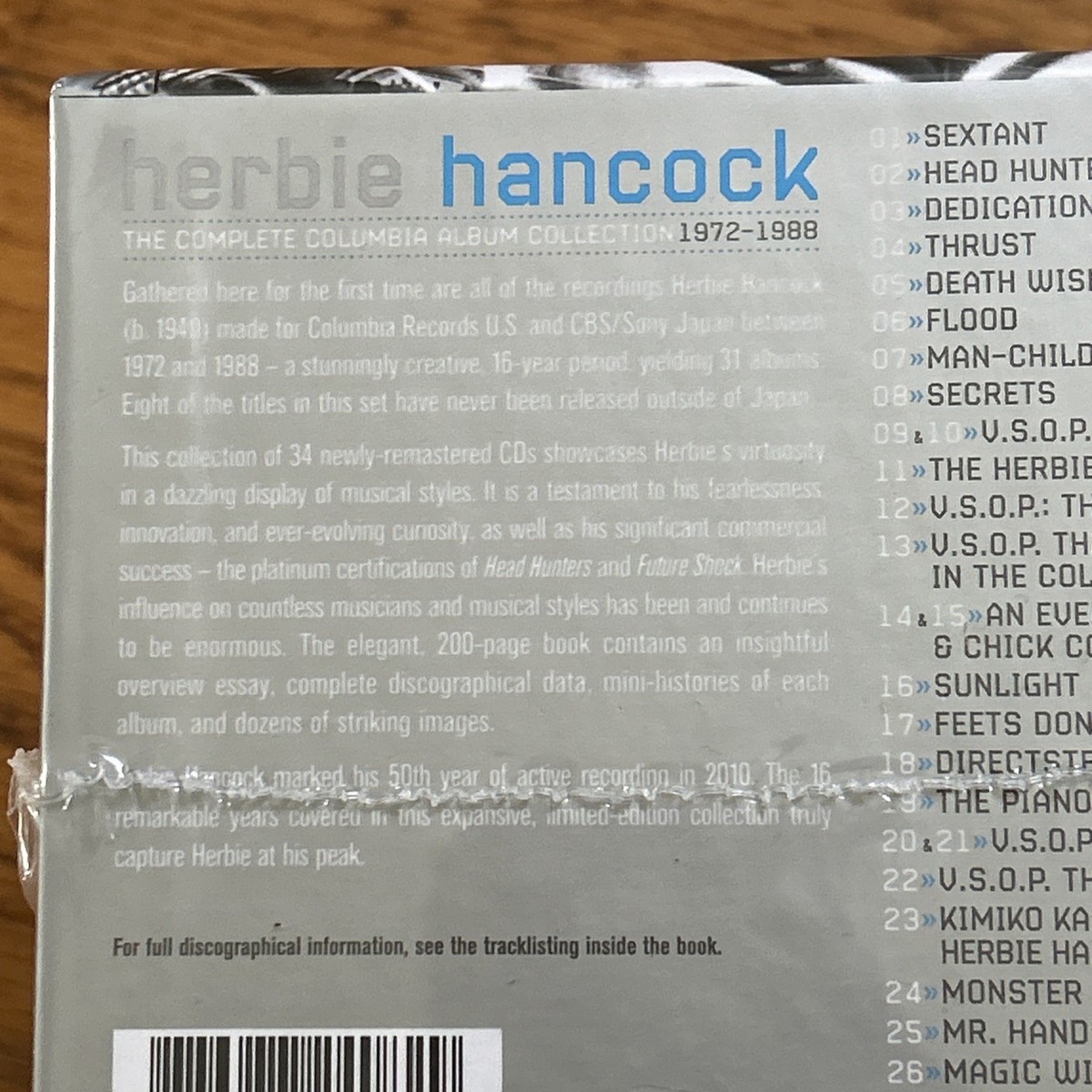 Herbie Hancock complete columbia album collection Box Set 34 CD