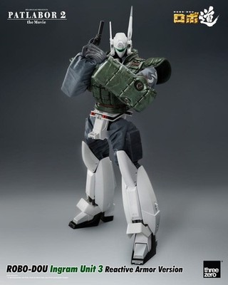 Patlabor 2: The Movie Robo-dou Actionfigur Ingram Unit 3 Reactive Armor Versio