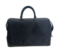 Celine Vintage Black Macadam Tote All Over C Women’s Canvas & Leather Bag