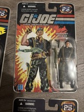 GI JOE Warrant Officer Flint  GI Joe 25th Anniversary Foil Card
