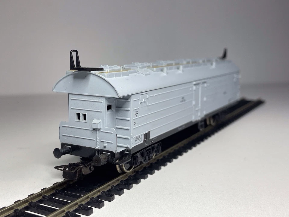 Rare PIKO HO Scale 5/6409-19 Russia USSR CCCP Bogie Refrigerated Van 1-474-503 - Image 3 of 4