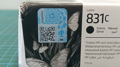 HP Latex-Tinte 831C CZ694A Schwarz (Ablauf 02 SEP 26)_1_5 - Zdjęcie 5 z 9