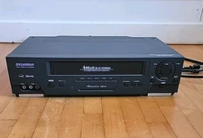 Sylvania KVS600A 4-Head Hi-Fi Stereo VHS VCR Player Recorder Tested Working