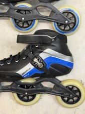 Man POWERSLIDE Powerskating R4 Trinity Inline Speed Skates Size 43 27,8cm