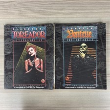 Vampire: La Mascarade Clanbook Toreador + Ventrue Fantasy RPG 1994 Supplément