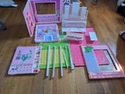 Barbie Fold ‘N Fun House Vintage 1992 Mattel W/ Furniture Incomplete