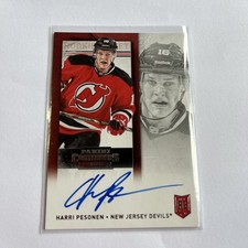 2013-14 Panini Contenders #174 Harri Pesonen AU RC