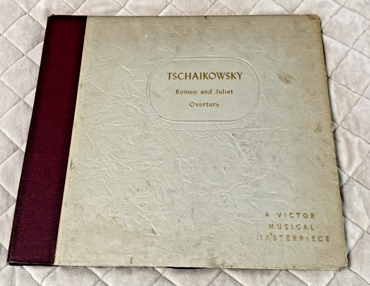 Good Plus (G +) Sleeve 78 RPM Box Set Classical Vinyl Records for