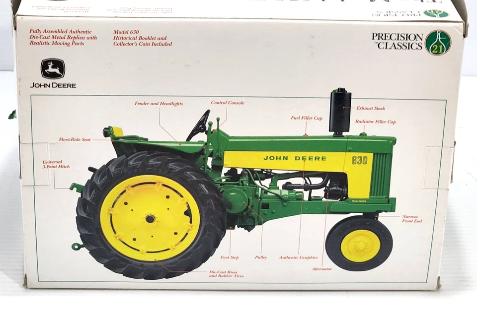 ERTL Precision Series #21 John Deere Model 630 Tractor 1/16 15364 NIB - Image 2 of 4
