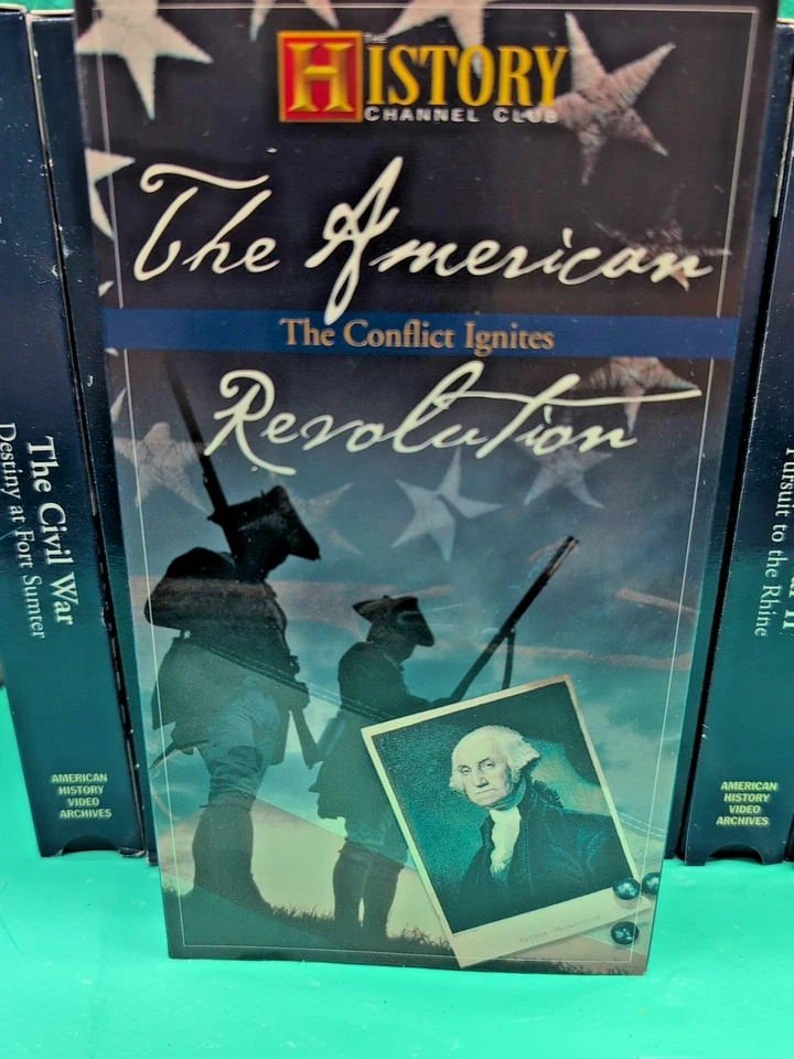 The History Channel Club VHS 2003 lot of 12 American Revolution/Civil War/WWII Foto 3 de 4