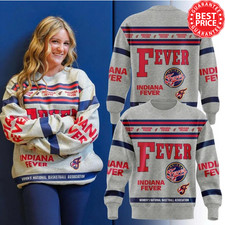 Indiana Fever Basketball Pullover Sweatshirt , Hoodie 3D Printed Size S-5XL