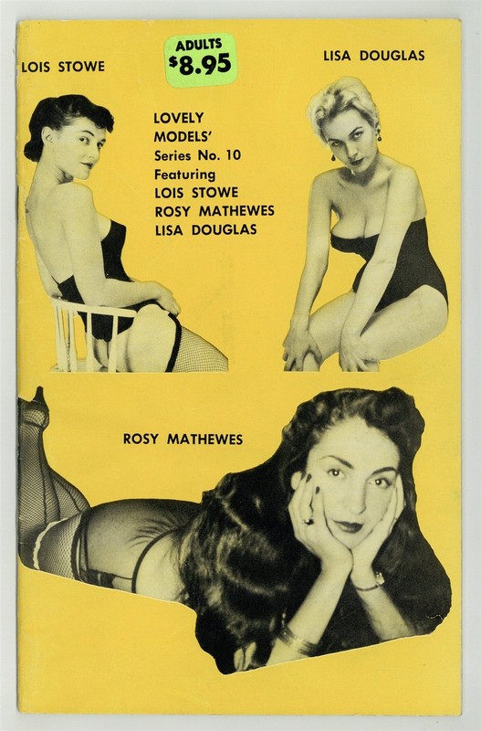 Lovely Models 1950 Lois Stowe, Lisa Davis, Rosy Mathewes 36pgs Pinups M39730