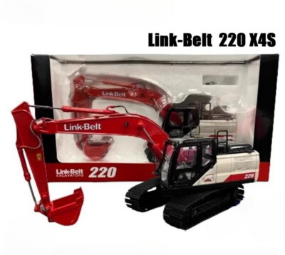 1/50 Scale Link-Belt 220 X4S Hydraulic Excavator Diecast Model Toy