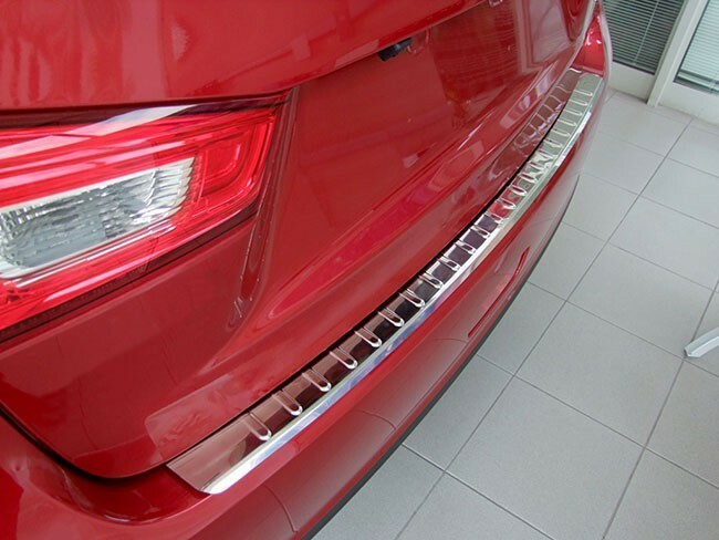 Für Audi A6 4F C6 Avant Ladekantenschutz Edelstahl Abkantung Chrom Metall
