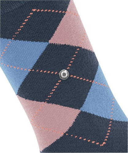 Burlington Womens Marylebone Socks - Dark Blue Mel - Picture 5 of 5
