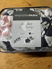 Madison Park Viola 3 Piece Duvet Cover Set Beautiful Flowers