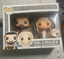 Khal and Khaleesi Wedding Funko Pop-in box Think Geek Exclusive 