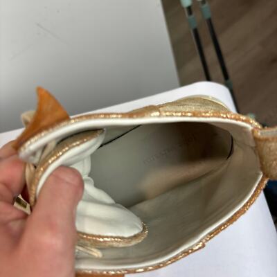 Rare John Varvatos 315 Deek Gold Sneaker Shoes Men display picture 2