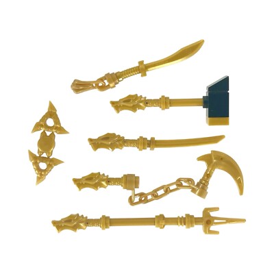 LEGO NINJAGO Weapons Collection Secrets of The Forbidden
