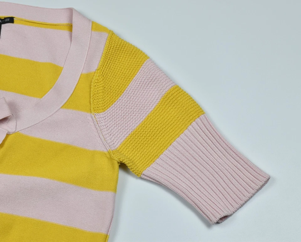 Cárdigan corto tejido a rayas suéter lazo SONIA RYKIEL x H&M para mujer talla XS Foto 3 de 4