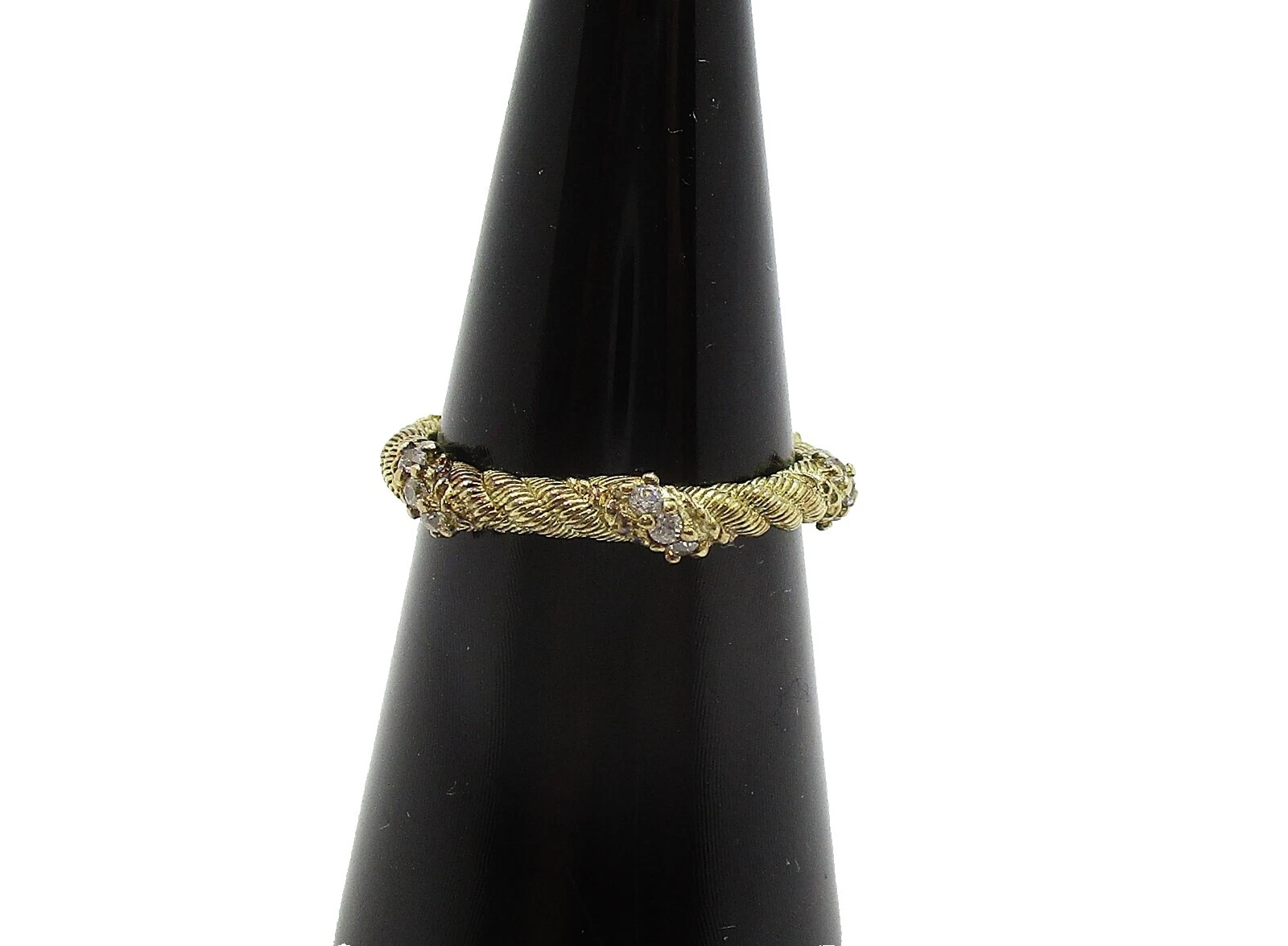 Folheado a Ouro Amarelo Judith Ripka Anéis de Moda