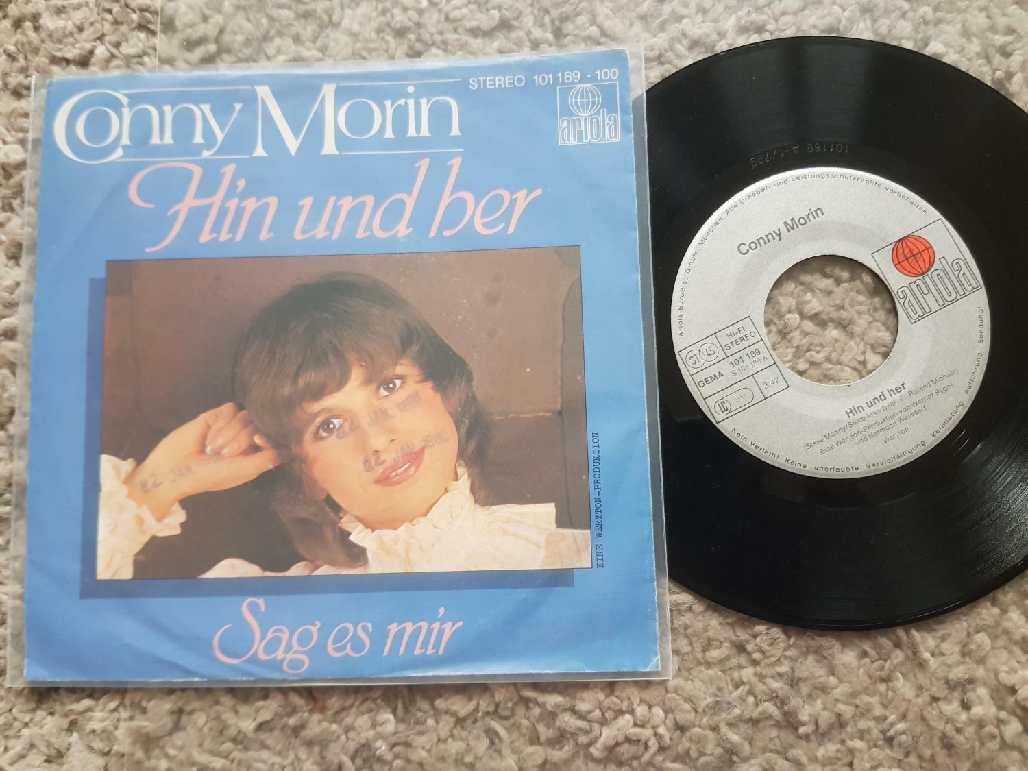 7"" Single Vinyl Conny Morin - Hin und her