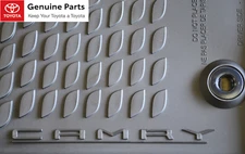 2025-2026 Toyota Camry Hybrid OEM All Weather Floor Mats-PT908-03250-02-BLK Logo