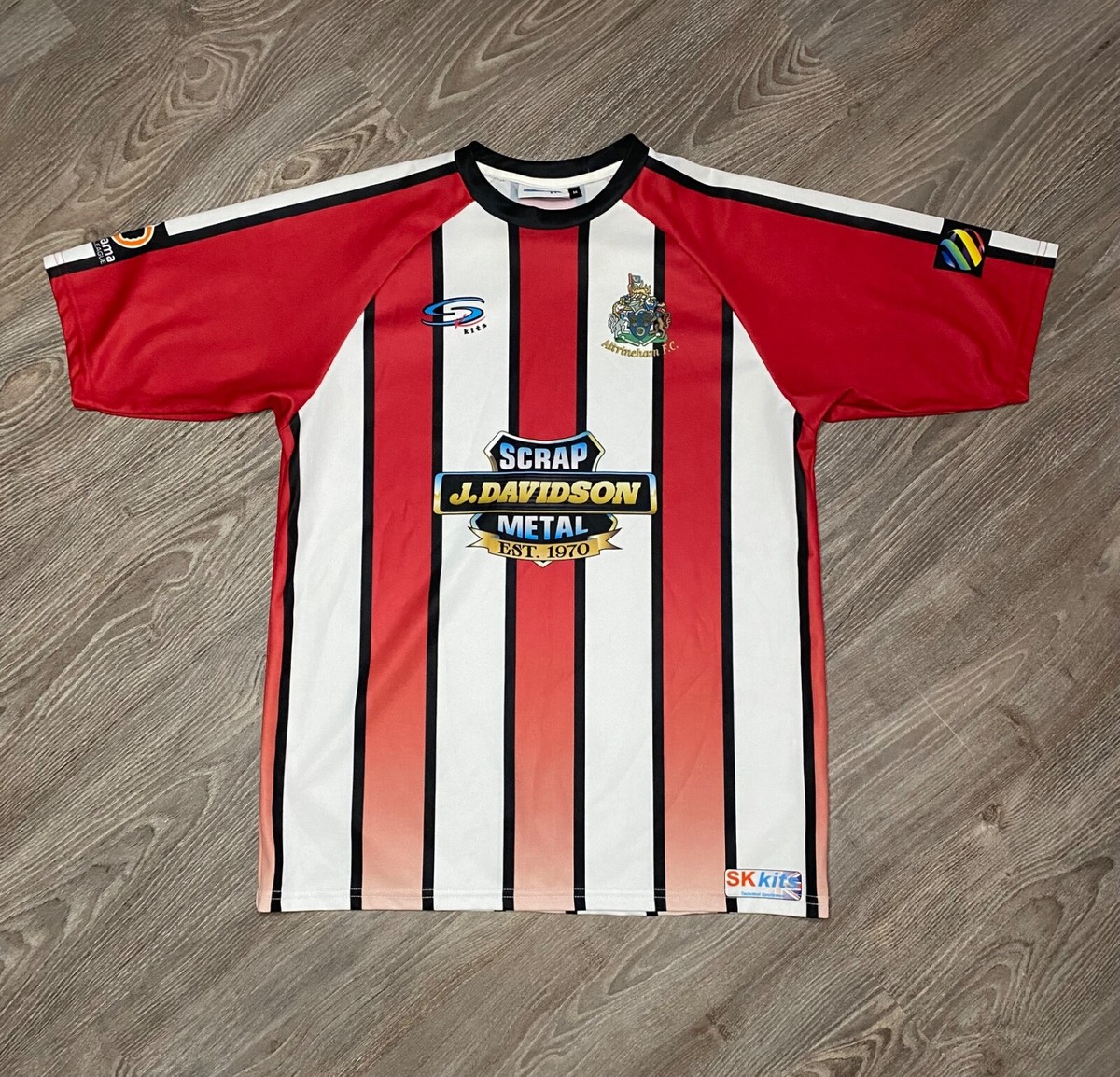 ALTRINCHAM FC Home Soccer Jersey 2018-19 National League Mens