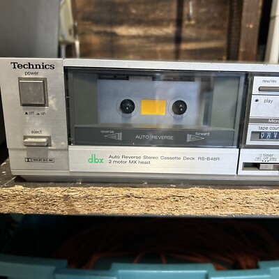 Vintage Technics RS-B48R DBX 2 Motor MX Head Cassette Deck Japan