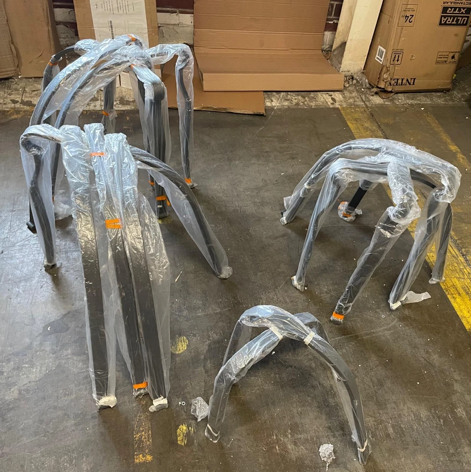 Courtyard Creations Scottsburg 9 Piece Sling Dining Set - PICK UP IN NJ - Image 3 of 4