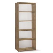 Libreria ufficio Sarmog con ripiani Mobile armadio a giorno noce 182x71x41 cm