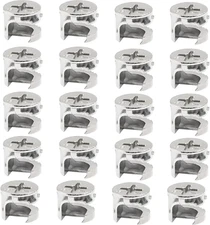 Litoexpe 12 X 10 Mm Cam Lock Nut 20 Pcs, Joint Connector Locking Nuts Furniture