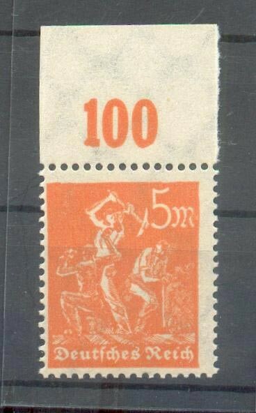 Dr-Infla 238z Por Kartonpapier Mnh Postfrisch (41357
